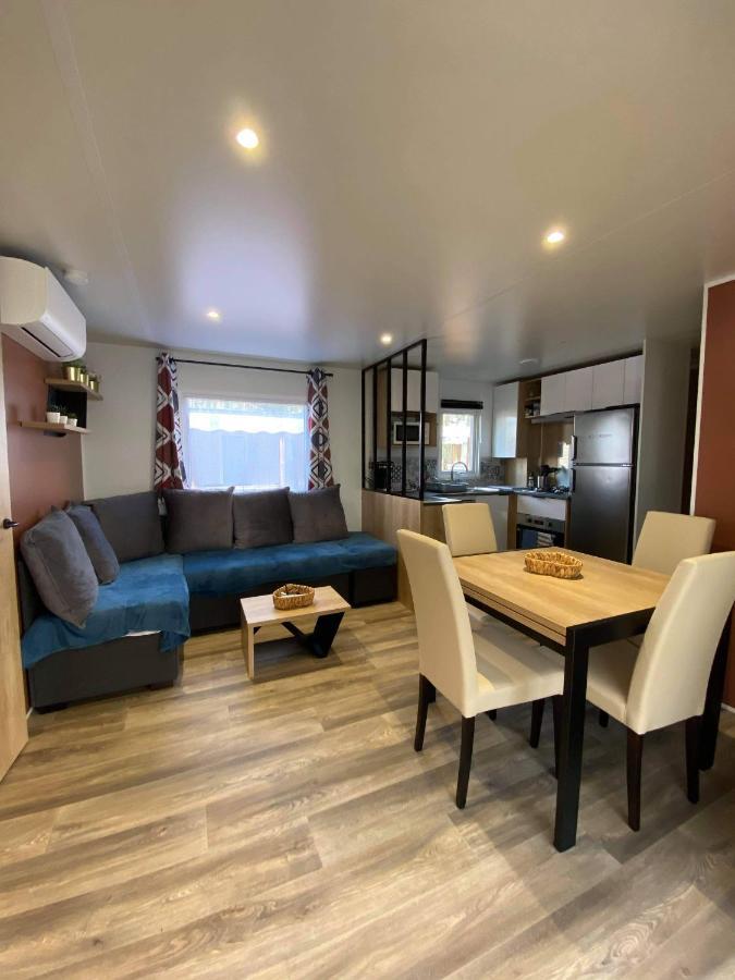 Mobil Home Rainbow, Camping Les Dunes De Contis Saint-Julien-en-Born Buitenkant foto