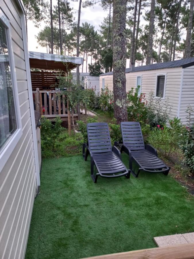 Mobil Home Rainbow, Camping Les Dunes De Contis Saint-Julien-en-Born Buitenkant foto