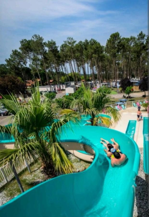 Mobil Home Rainbow, Camping Les Dunes De Contis Saint-Julien-en-Born Buitenkant foto